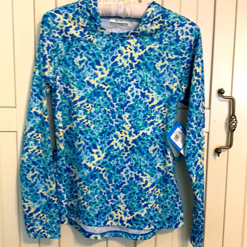 NWT Columbia OmniShade Girls Top